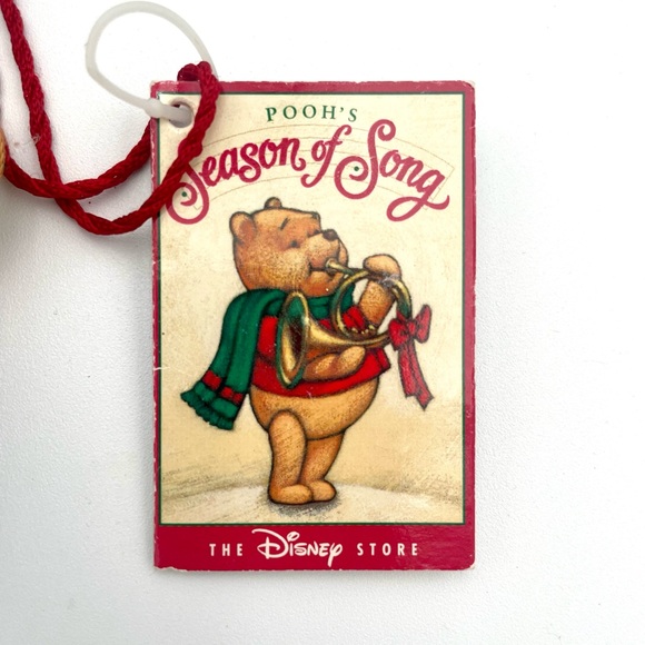 Pooh’s Seasons of Greetings The Disney Store Cloth Fabric Tigger Ornament - Picture 4 of 6